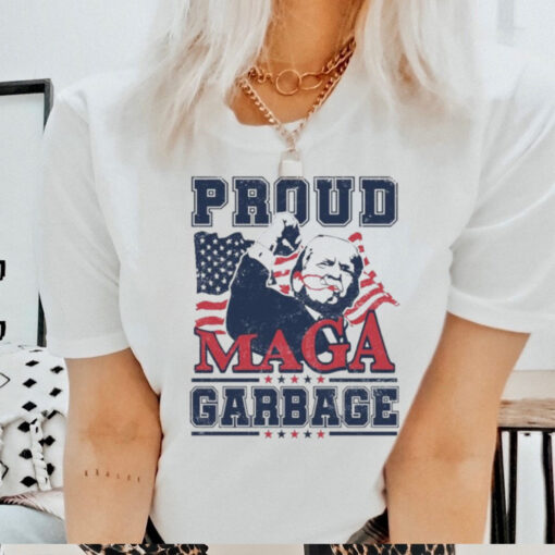 Proud Maga Garbage Trump 2024 T Shirt