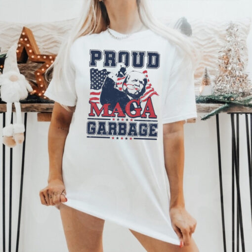 Proud Maga Garbage Trump 2024 T Shirt