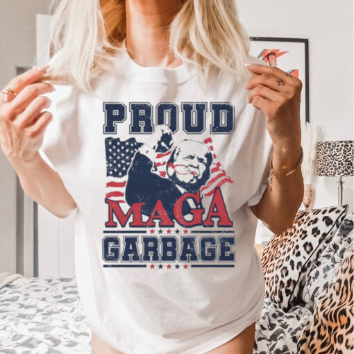 Proud Maga Garbage Trump 2024 T Shirt