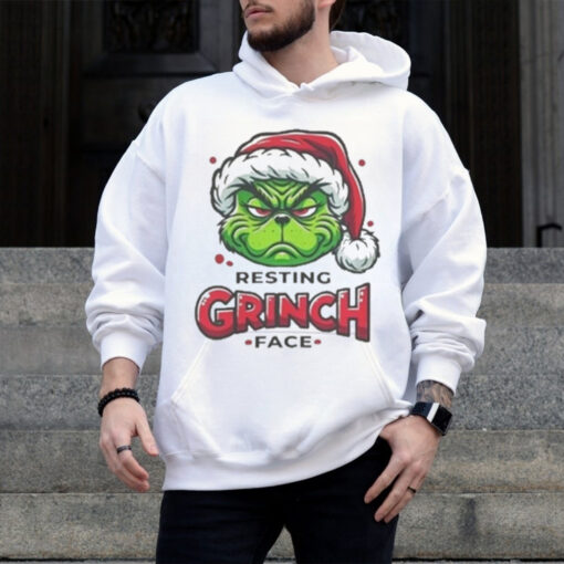 Resting Grinch Face Merry Grinchmas 2024 Shirt