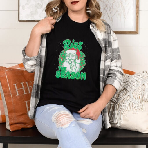 Rizz The Season Santa funny shirt