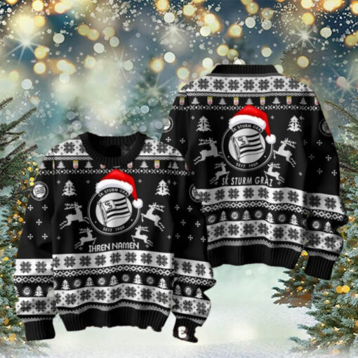 SK Sturm Graz 2024 Christmas Ugly Sweater