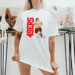 San Francisco 49ers mascot retro shirt