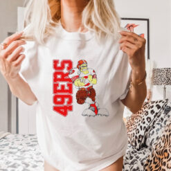 San Francisco 49ers mascot retro shirt