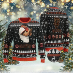 San Francisco Giants Mascot Ugly Christmas Sweater, MLB Christmas Sweater