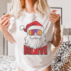 Santa Believe Christmas Shirt