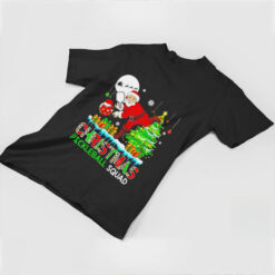 Santa Christmas Pickleball Squad Tee Shirt