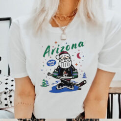 Santa Claus Arizona Coyotes Merry Christmas 2024 shirt