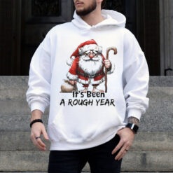 Santa Claus it’s been a rough year shirt