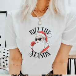 Santa Claus rizz the season Christmas shirt