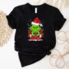 Official Santa Grinch McDonald’s Inside Because It’s Too Peopley Outside Christmas shirt