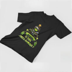 Santa Grinch riding car is this Jolly enough Christmas shirt