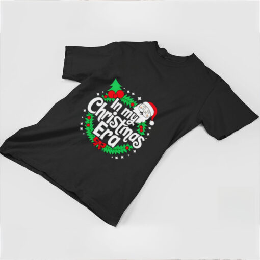 Santa In my Christmas era groovy shirt