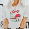 Cup Coffee Santa Current Mood Christmas 2024 T Shirt