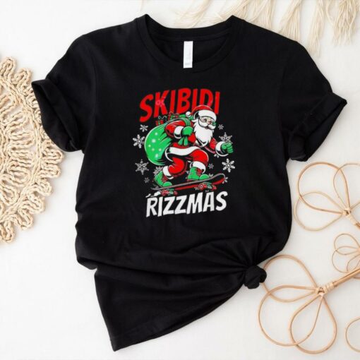 Santa skibidi rizzmas Christmas T Shirt