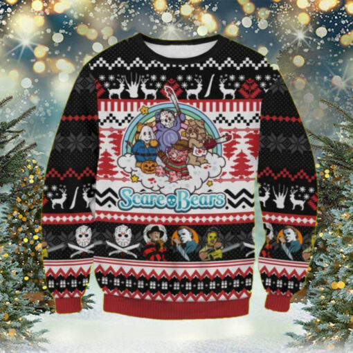 Scare Bears Horror Ugly Christmas Sweater