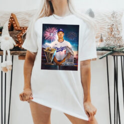 Shohei Ohtani stays winning Los Angeles Dodgers MLB 2024 World Series Poster t shirt