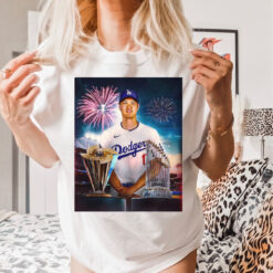 Shohei Ohtani stays winning Los Angeles Dodgers MLB 2024 World Series Poster t shirt