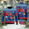 Alien And Santa Dildo Funny Christmas Ugly Sweater