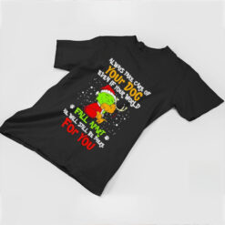 Snoopy Grinch always take care of your dog fall apart Christmas shirt