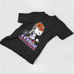 Snoopy Playing Baseball Houston Astros shirt