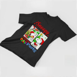 Snoopy Santa Christmas party shirt