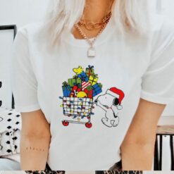 Snoopy go to the supermarket christmas shirt