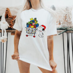 Snoopy go to the supermarket christmas shirt