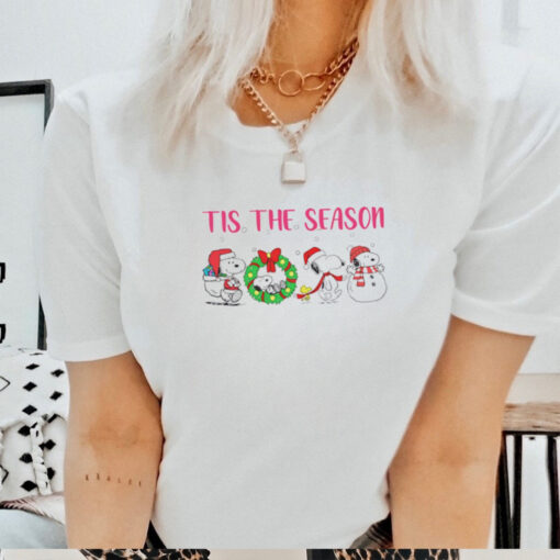 Snoopy tis the season Christmas shirt