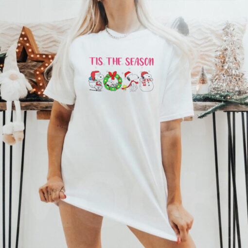 Snoopy tis the season Christmas shirt