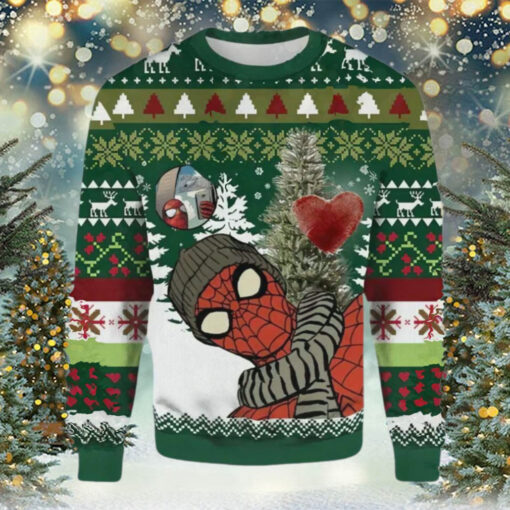 Spider Man Ugly Christmas Sweater