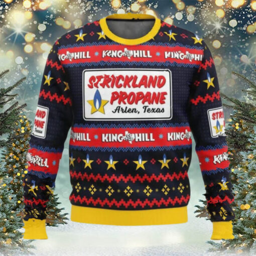 Strickland Propane Arlen Texas King Of The Hill Ugly Christmas Sweater