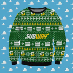 Subway Christmas Sweater