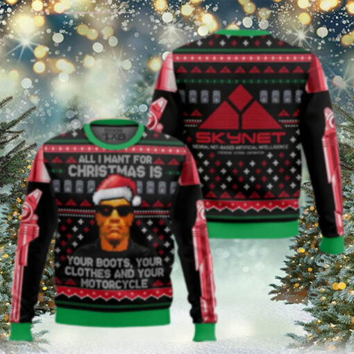 TERMINATOR Ugly Christmas Sweater