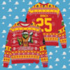 Jacksonville Jaguars x Grinch NFL Dr. Seuss How the Grinch Stole Christmas with Super Bowl Trophy Ugly Christmas Sweater Red