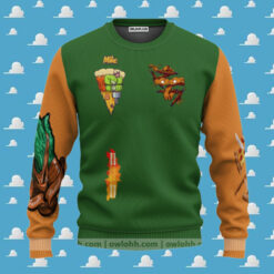 Teenage Mutant Ninja Turtles Michelangelo – Sweater – Ugly Christmas Sweaters