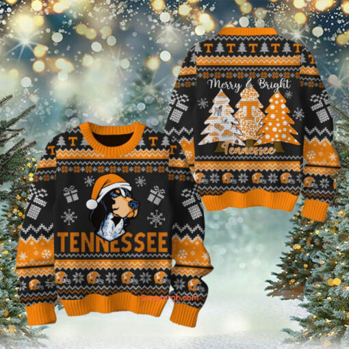 Tennessee Volunteers 2024 Merry And Bright Ugly Sweater