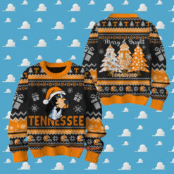 Tennessee Volunteers 2024 Merry And Bright Ugly Sweater