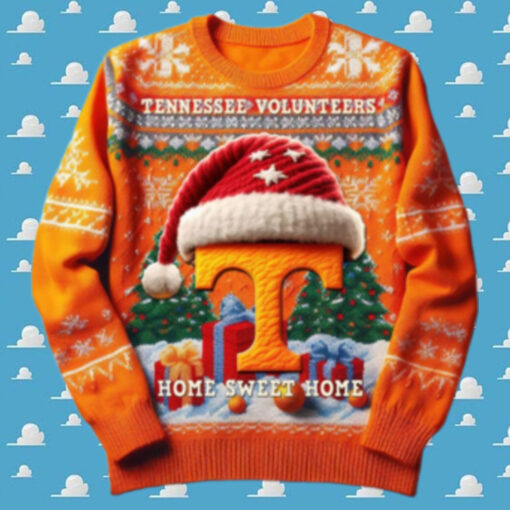 Tennessee Volunteers Home Sweet Home Christmas Ugly Sweater