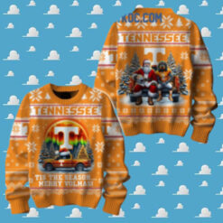 Tennessee Volunteers Tis The Season Merry Volmas Christmas Ugly Sweater