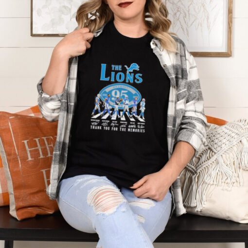 The Detroit Lions Abbey Road 95th Anniversary 1930 2025 Shirt