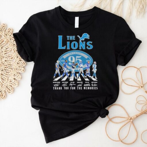 The Detroit Lions Abbey Road 95th Anniversary 1930 2025 Shirt