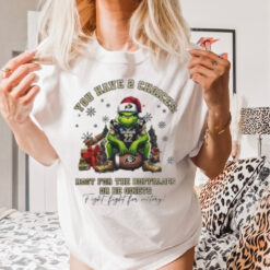 The Grinch Colorado Buffaloes You Have 2 Choices Root For The Buffaloes Or Be Quiet Christmas shirt