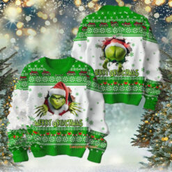 The Grinch Merry Christmas Ugly Sweater – Green