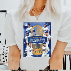 The Los Angeles Dodgers Win Their 8th World Series Champions Complex Sports MLB 2024 Poster t shirt