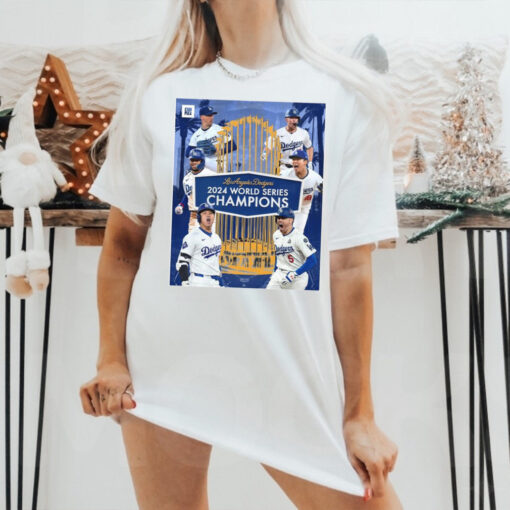 The Los Angeles Dodgers Win Their 8th World Series Champions Complex Sports MLB 2024 Poster t shirt