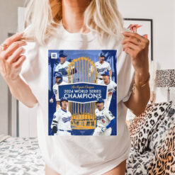 The Los Angeles Dodgers Win Their 8th World Series Champions Complex Sports MLB 2024 Poster t shirt