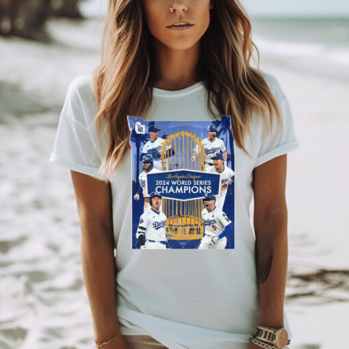 The Los Angeles Dodgers Win Their 8th World Series Champions Complex Sports MLB 2024 Poster t shirt