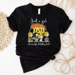 The Peanut just a girl who loves fall and Notre Dame Fighting Irish 2024 shirt