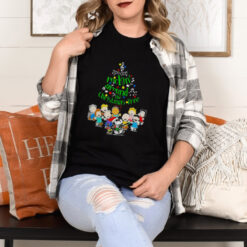 The Peanuts Characters Rockin’ Around the Christmas Tree shirt